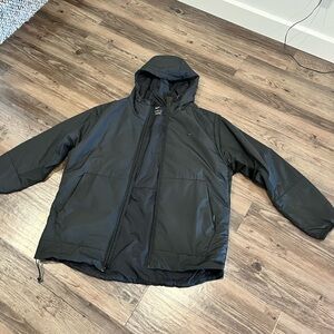 Nike Black Puffer Jacket with Hood